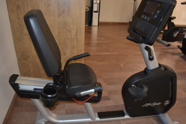 Pre owned Life Fitness ERIES DX RECUMBENT LIFECYCLE BIKE